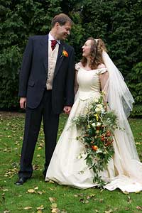 Wedding Photograph of the Bride and Groom